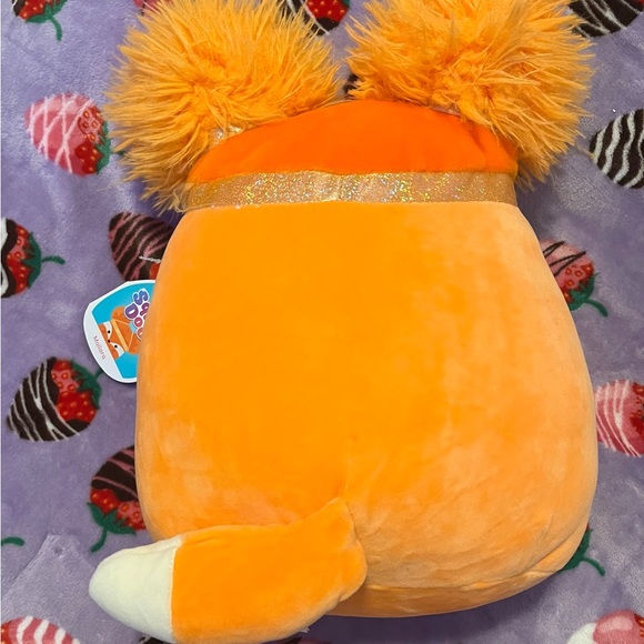 Squishmallow Squish-Doos‎ 10" Mallora The Orange Fox Plush - Picture 5 of 8